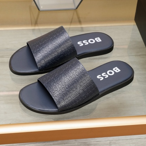 Boss Slippers For Men #1225697 $64.00 USD, Wholesale Replica Boss Slippers