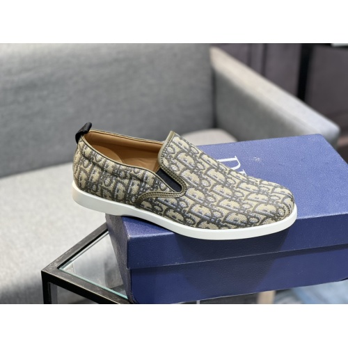 Replica Christian Dior Casual Shoes For Men #1225795 $72.00 USD for Wholesale