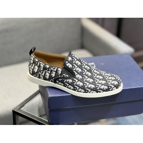 Replica Christian Dior Casual Shoes For Men #1225801 $72.00 USD for Wholesale