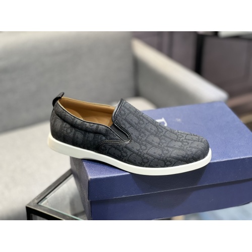 Replica Christian Dior Casual Shoes For Men #1225803 $72.00 USD for Wholesale