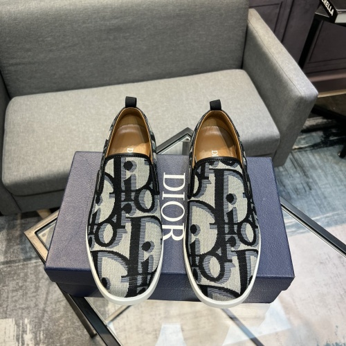 Replica Christian Dior Casual Shoes For Men #1225804 $72.00 USD for Wholesale