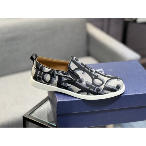 Replica Christian Dior Casual Shoes For Men #1225804 $72.00 USD for Wholesale