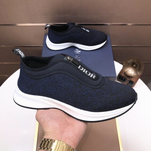 Replica Christian Dior Casual Shoes For Men #1225819 $98.00 USD for Wholesale