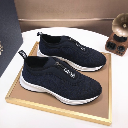 Replica Christian Dior Casual Shoes For Men #1225819 $98.00 USD for Wholesale