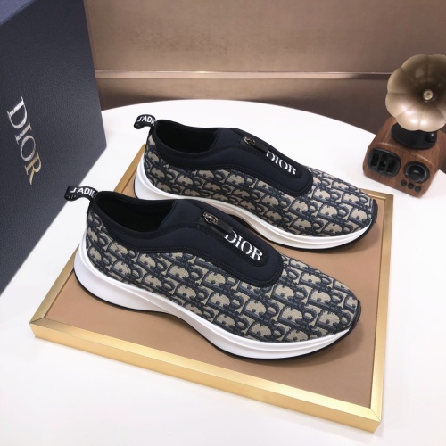 Replica Christian Dior Casual Shoes For Men #1225824 $98.00 USD for Wholesale