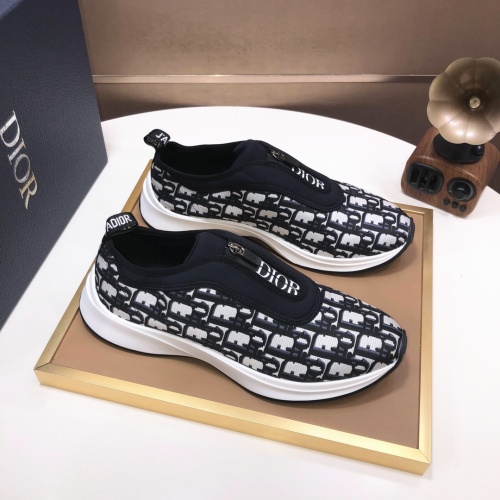 Replica Christian Dior Casual Shoes For Men #1225826 $98.00 USD for Wholesale