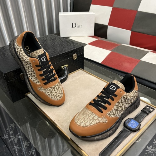 Replica Christian Dior Casual Shoes For Men #1225838 $80.00 USD for Wholesale