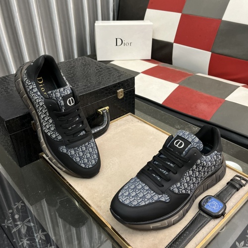 Replica Christian Dior Casual Shoes For Men #1225840 $80.00 USD for Wholesale