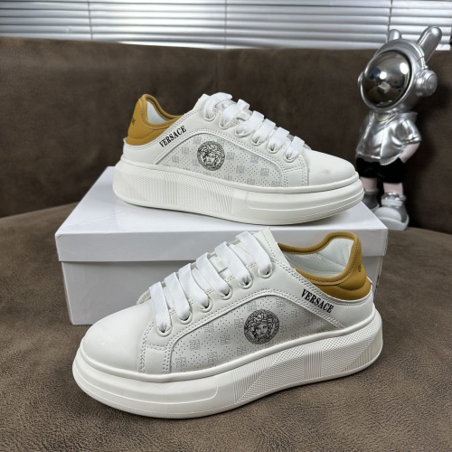 Versace Casual Shoes For Men #1225842 $80.00 USD, Wholesale Replica Versace Casual Shoes