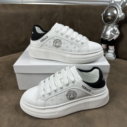 Versace Casual Shoes For Men #1225843 $80.00 USD, Wholesale Replica Versace Casual Shoes