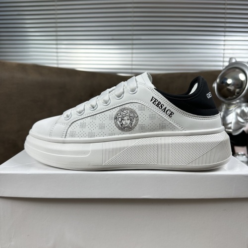 Replica Versace Casual Shoes For Men #1225843 $80.00 USD for Wholesale