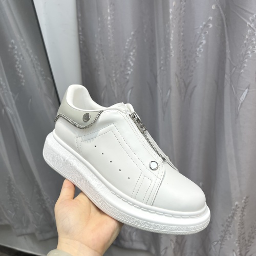 Replica Alexander McQueen Casual Shoes For Women #1225859 $105.00 USD for Wholesale