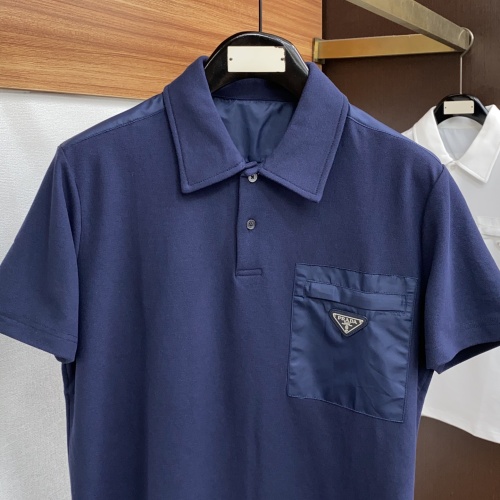 Replica Prada T-Shirts Short Sleeved For Men #1225921 $82.00 USD for Wholesale