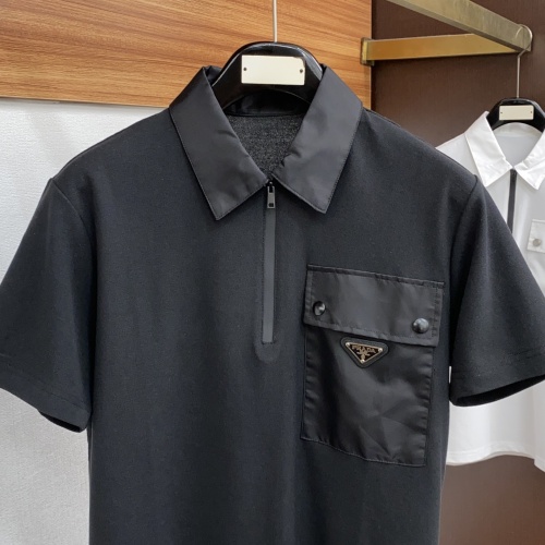 Replica Prada T-Shirts Short Sleeved For Men #1225924 $82.00 USD for Wholesale