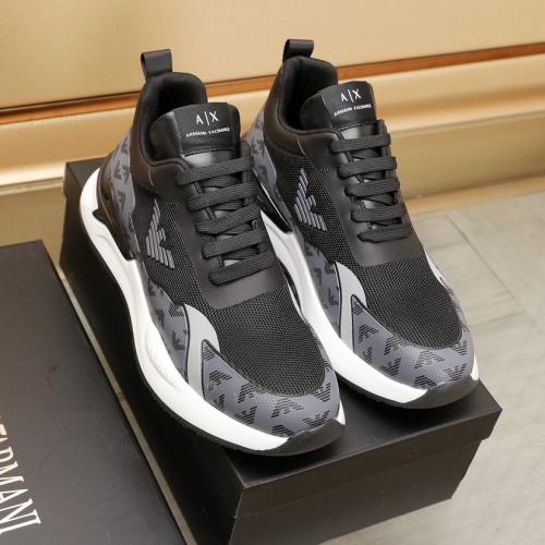 Replica Armani Casual Shoes For Men #1225958 $92.00 USD for Wholesale