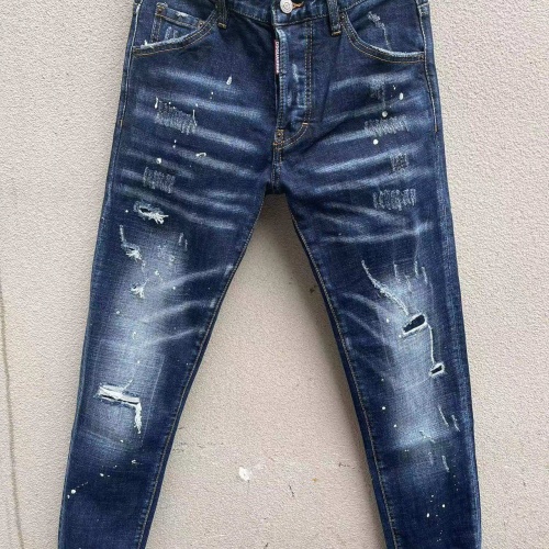 Dsquared Jeans For Men #1225984 $68.00 USD, Wholesale Replica Dsquared Jeans