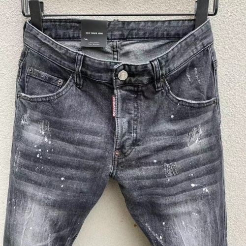 Replica Dsquared Jeans For Men #1225986 $68.00 USD for Wholesale