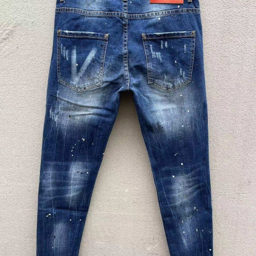 Replica Dsquared Jeans For Men #1225988 $68.00 USD for Wholesale