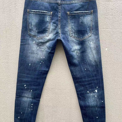 Replica Dsquared Jeans For Men #1225989 $68.00 USD for Wholesale