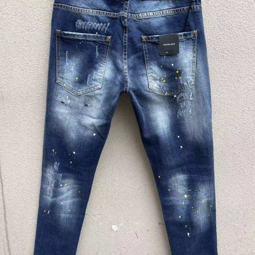 Replica Dsquared Jeans For Men #1225992 $68.00 USD for Wholesale