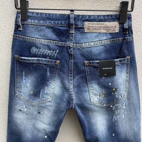 Replica Dsquared Jeans For Men #1225992 $68.00 USD for Wholesale