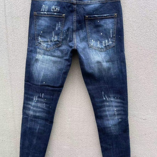 Replica Dsquared Jeans For Men #1225996 $68.00 USD for Wholesale