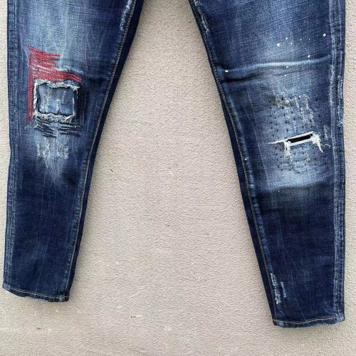 Replica Dsquared Jeans For Men #1225996 $68.00 USD for Wholesale