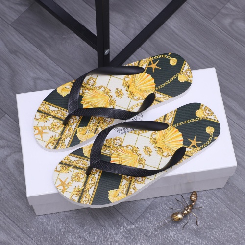 Versace Slippers For Men #1226059 $42.00 USD, Wholesale Replica Versace Slippers