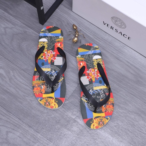 Replica Versace Slippers For Men #1226062 $42.00 USD for Wholesale