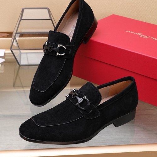 Salvatore Ferragamo Leather Shoes For Men #1226119 $122.00 USD, Wholesale Replica Salvatore Ferragamo Leather Shoes