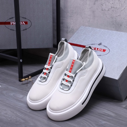 Replica Prada Casual Shoes For Men #1226138 $100.00 USD for Wholesale