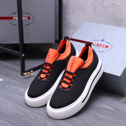 Replica Prada Casual Shoes For Men #1226140 $100.00 USD for Wholesale