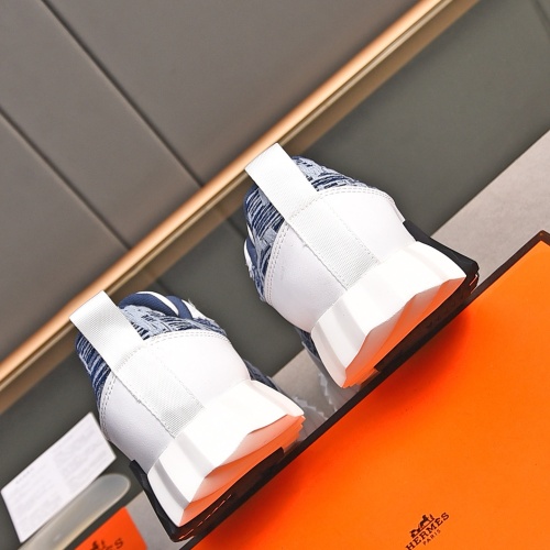 Replica Hermes Casual Shoes For Men #1226155 $80.00 USD for Wholesale