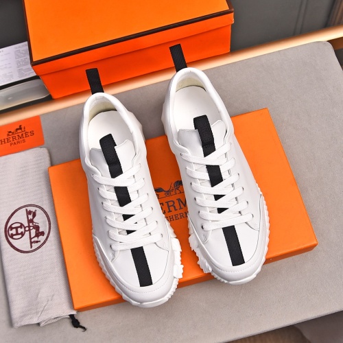 Replica Hermes Casual Shoes For Men #1226158 $85.00 USD for Wholesale