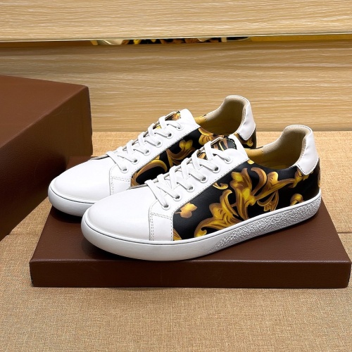 Versace Casual Shoes For Men #1226164 $76.00 USD, Wholesale Replica Versace Casual Shoes