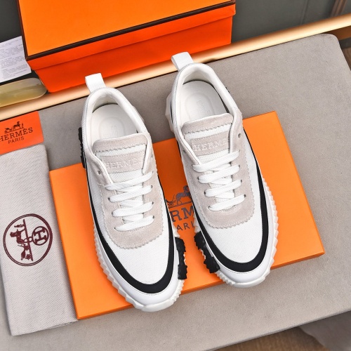 Replica Hermes Casual Shoes For Men #1226166 $80.00 USD for Wholesale