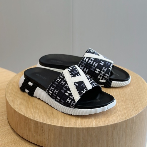 Hermes Slippers For Men #1226172 $115.00 USD, Wholesale Replica Hermes Slippers