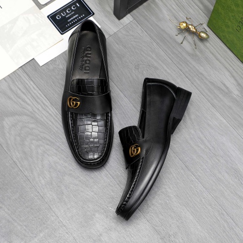 Replica Gucci Oxfords Shoes For Men #1226183 $88.00 USD for Wholesale