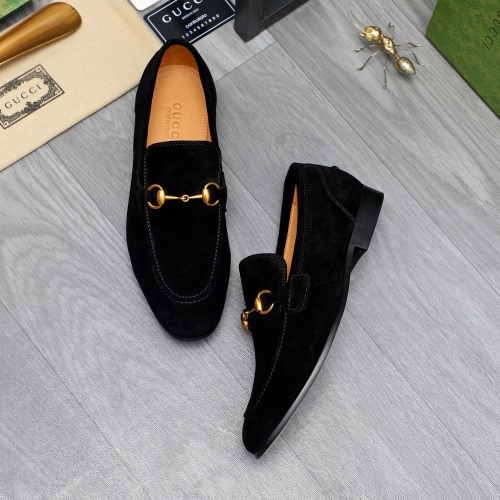 Replica Gucci Oxfords Shoes For Men #1226184 $98.00 USD for Wholesale