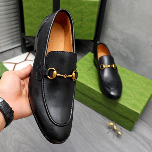 Replica Gucci Oxfords Shoes For Men #1226185 $98.00 USD for Wholesale