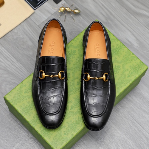 Replica Gucci Oxfords Shoes For Men #1226186 $98.00 USD for Wholesale