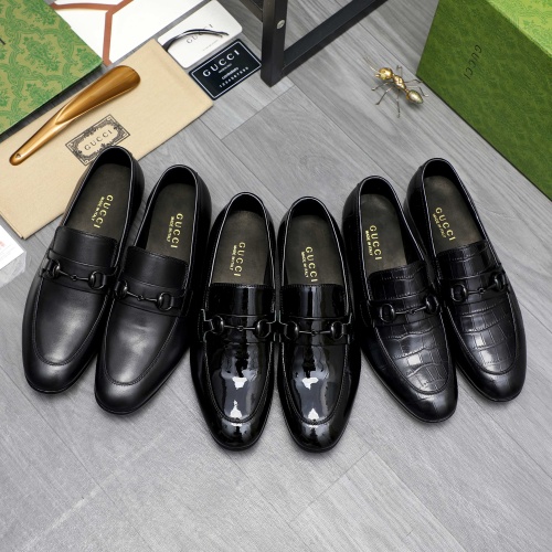 Replica Gucci Oxfords Shoes For Men #1226189 $98.00 USD for Wholesale