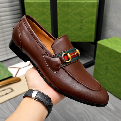 Replica Gucci Oxfords Shoes For Men #1226194 $98.00 USD for Wholesale