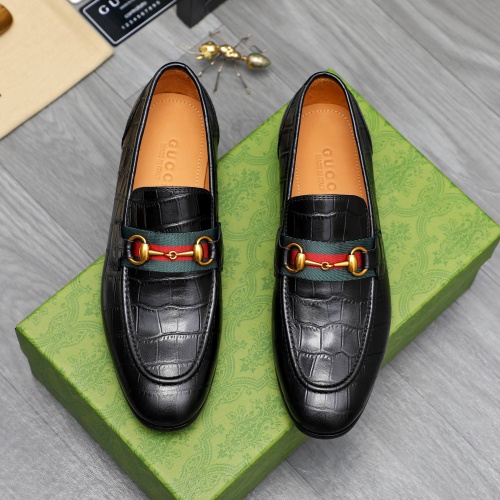 Replica Gucci Oxfords Shoes For Men #1226196 $98.00 USD for Wholesale