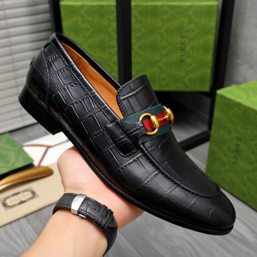 Replica Gucci Oxfords Shoes For Men #1226196 $98.00 USD for Wholesale