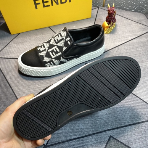 Replica Fendi Casual Shoes For Men #1226217 $72.00 USD for Wholesale