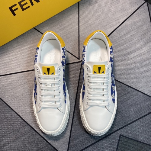 Replica Fendi Casual Shoes For Men #1226218 $72.00 USD for Wholesale