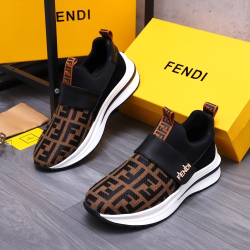 Fendi Casual Shoes For Men #1226221 $80.00 USD, Wholesale Replica Fendi Casual Shoes