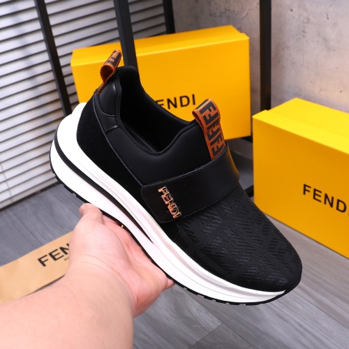 Replica Fendi Casual Shoes For Men #1226222 $80.00 USD for Wholesale