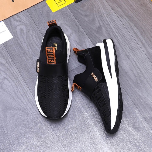 Replica Fendi Casual Shoes For Men #1226222 $80.00 USD for Wholesale